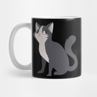 Mischievous Cat - Vector Illustration Mug